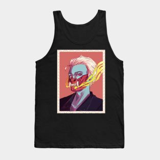 Oni Mask Boy Tank Top